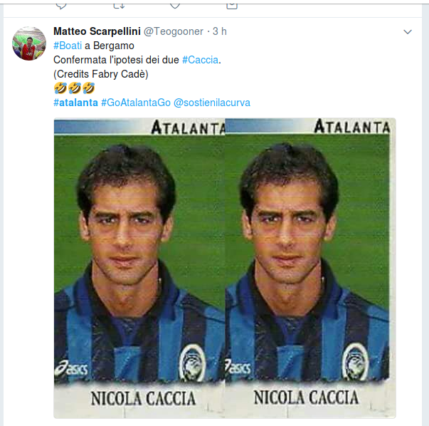 Nicola Caccia twitter