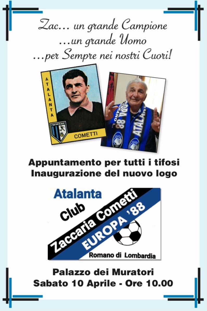 Atalanta Club Romano logo Cometti