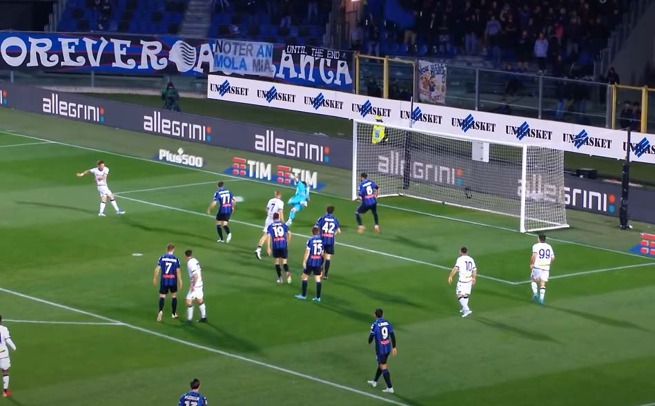 italian soccer Serie A match Atalanta BC vs Hellas Verona FC