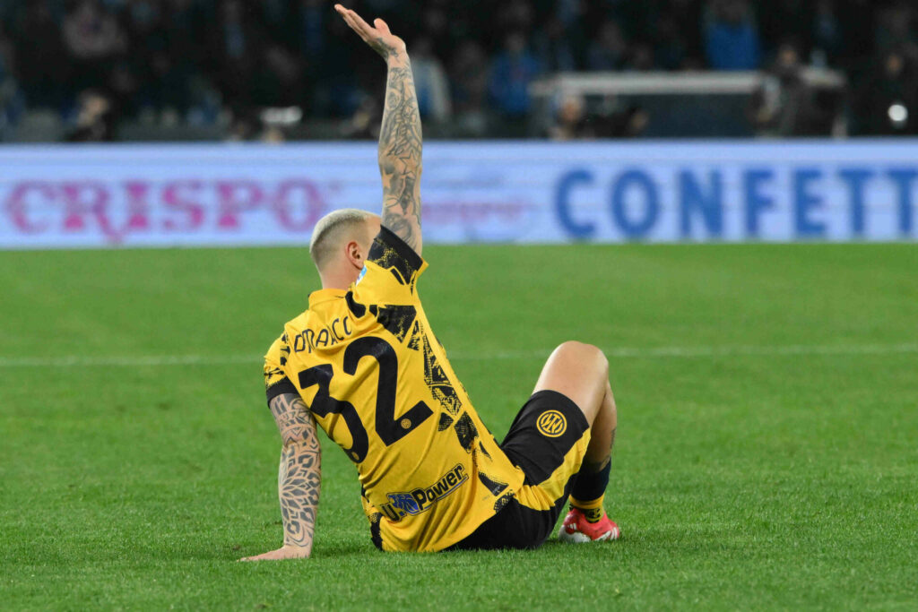 Federico Dimarco Inter infortunio a Napoli