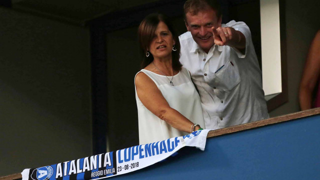 PH. ALBERTO. MARIANI Reggio Emilia 23 -08 -2018- PRELIMINARI EUROPA LEAGUE 2018-19 , ATALANTA - COPENAGHEN .ALBERTO MARIANI - SILPRESS Nella foto - TIFOSI ATALANTA ALLO STADIO MAPPEI DI Reggio Emilia