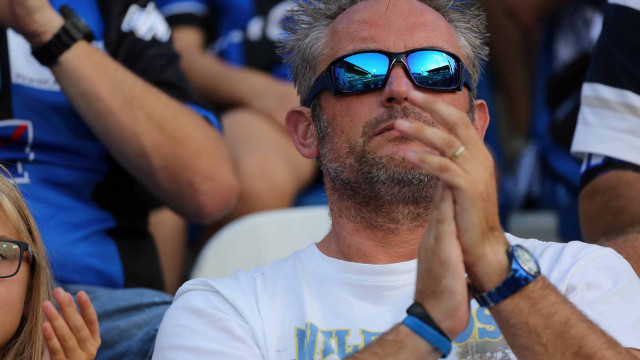 PH. ALBERTO. MARIANI Reggio Emilia 23 -08 -2018- PRELIMINARI EUROPA LEAGUE 2018-19 , ATALANTA - COPENAGHEN .ALBERTO MARIANI - SILPRESS Nella foto - TIFOSI ATALANTA ALLO STADIO MAPPEI DI Reggio Emilia