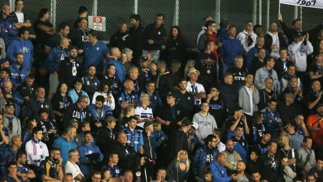 Tifosi Atalanta. Allo Stadio
Bergamo 02-09-2018 Stadio Azzurri D'Italia Football Calcio 3 giornata di campionato Serie A 2018/2019 Atalanta - Cagliari
Foto Alberto Mariani - Silpress