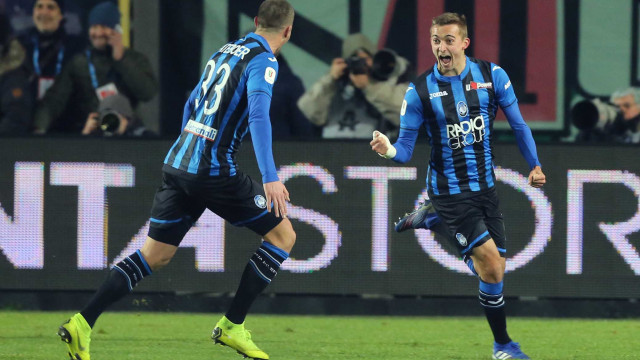 Timothy Castagne esultanza goal 1-0
Bergamo 30 / 01 /, 2019 Quarti di filale Tim Cup 2018-19
Atalanta / Juventus
ph Alberto Mariani / Silpress