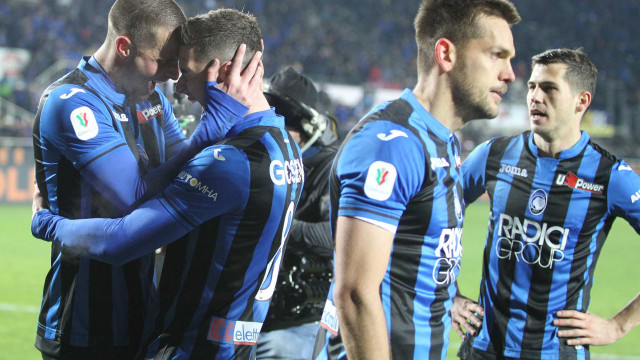 Esultanza fine partita
Bergamo 30 / 01 /, 2019 Quarti di filale Tim Cup 2018-19
Atalanta / Juventus
ph Alberto Mariani / Silpress