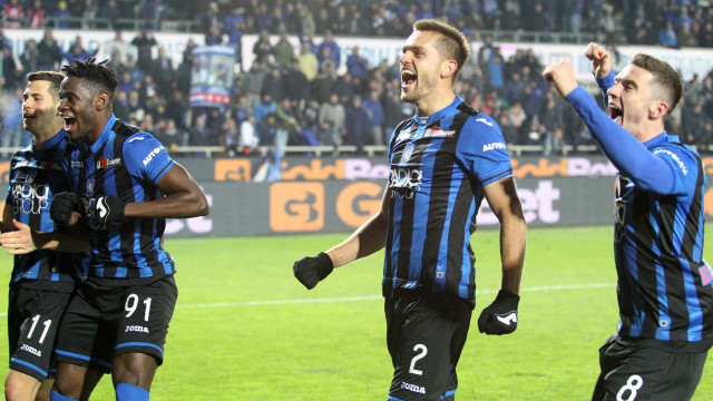 Esultanza fine partita
Bergamo 30 / 01 /, 2019 Quarti di filale Tim Cup 2018-19
Atalanta / Juventus
ph Alberto Mariani / Silpress