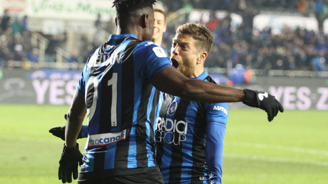Duvan Zapata. Esultanza Goal 3-0
Bergamo 30 / 01 /, 2019 Quarti di filale Tim Cup 2018-19
Atalanta / Juventus
ph Alberto Mariani / Silpress