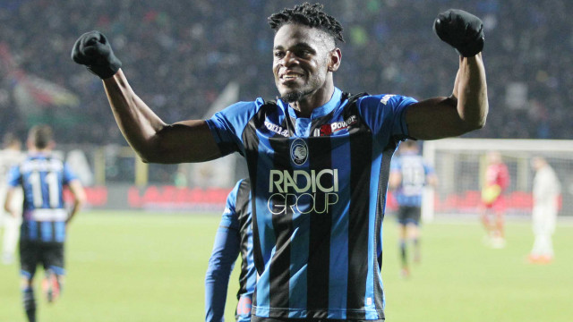 Duvan Zapata. Esultanza Goal 3-0
Bergamo 30 / 01 /, 2019 Quarti di filale Tim Cup 2018-19
Atalanta / Juventus
ph Alberto Mariani / Silpress juventus-atalanta juventus-atalanta