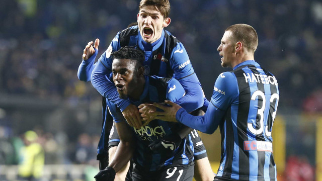 Duvan Zapata esultanza 2-0
Bergamo 30 / 01 /, 2019 Quarti di filale Tim Cup 2018-19
Atalanta / Juventus
ph Alberto Mariani / Silpress zapata atalanta-juventus