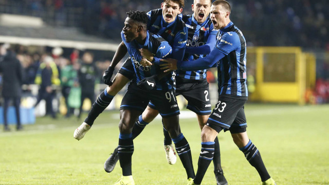Duvan Zapata esultanza 2-0
Bergamo 30 / 01 /, 2019 Quarti di filale Tim Cup 2018-19
Atalanta / Juventus
ph Alberto Mariani / Silpress