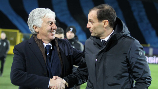 Gasperini / allegri
Bergamo 30 / 01 /, 2019 Quarti di filale Tim Cup 2018-19
Atalanta / Juventus
ph Alberto Mariani / Silpress juventus-atalanta gasperini allegri