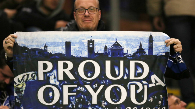 Milano 26 / Novembre /2019
Uefa Champions League 2019 - 20
Atalanta - Dinamo Zagabria
foto D . Moroni - silpress
nella Foto . TIFOSI ATALANTA