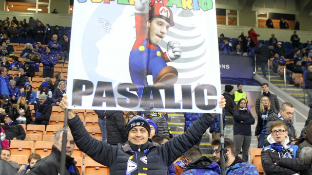 Milano 26 / Novembre /2019
Uefa Champions League 2019 - 20
Atalanta - Dinamo Zagabria
foto D . Moroni - silpress
nella Foto . TIFOSI ATALANTA