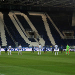 Bergamo. 08 Luglio 2020 Campionato serie A Tim 2019 - 2020 stadio Gewiss Stadioum 31 giornata
Atalanta - Sampdoria
Ph Mariani , Moroni / Silpress nella foto , minuto di silenzio stadi