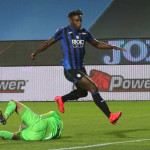 Bergamo. 08 Luglio 2020 Campionato serie A Tim 2019 - 2020 stadio Gewiss Stadioum 31 giornata
Atalanta - Sampdoria
Ph Mariani , Moroni / Silpress nella foto , Duvan Zapata