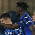 Bergamo. 08 Luglio 2020 Campionato serie A Tim 2019 - 2020 stadio Gewiss Stadioum 31 giornata
Atalanta - Sampdoria
Ph Mariani , Moroni / Silpress nella foto , Rafael Toloi. Esultanza Goal 1-0