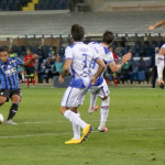 Bergamo. 08 Luglio 2020 Campionato serie A Tim 2019 - 2020 stadio Gewiss Stadioum 31 giornata
Atalanta - Sampdoria
Ph Mariani , Moroni / Silpress nella foto , Luis Muriel goal 2-0