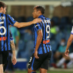 Bergamo. 08 Luglio 2020 Campionato serie A Tim 2019 - 2020 stadio Gewiss Stadioum 31 giornata
Atalanta - Sampdoria
Ph Mariani , Moroni / Silpress nella foto , Luis Muriel esultanza goal 2-0