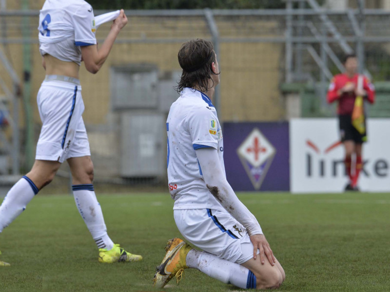 FIORENTINA PRIMAVERA - ATALANTA PRIMAVERA 17-02-2021 DELUSIONE. GALASSI SILVANO/SILPRESS