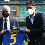 HELLAS VERONA - ATALANTA 21-03-2021 PREMIATO CON LA MAGLIA DI FARAONI. SILPRESS