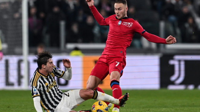 Cm Torino 10/03/2024 - campionato di calcio serie A / Juventus-Atalanta / foto Cristiano Mazzi/Image Sport
nella foto: Teun Koopmeiners-Fabio Miretti koopmeiners